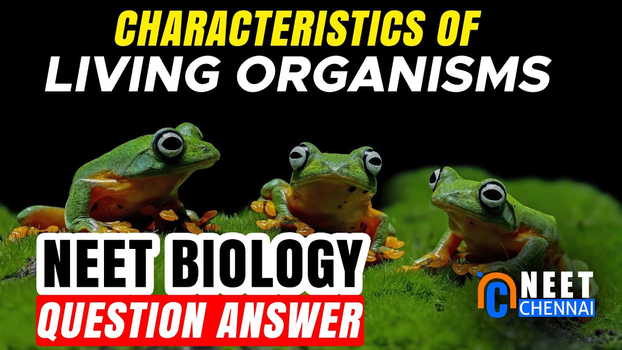 🔥 Characteristics of Living Organisms