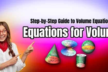 Equations for Volume